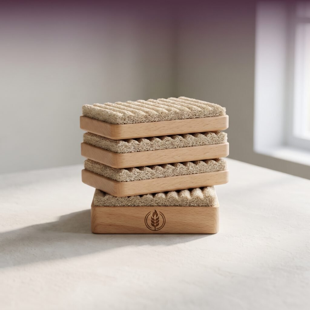 Ridge Scrub Sponge Set of 6